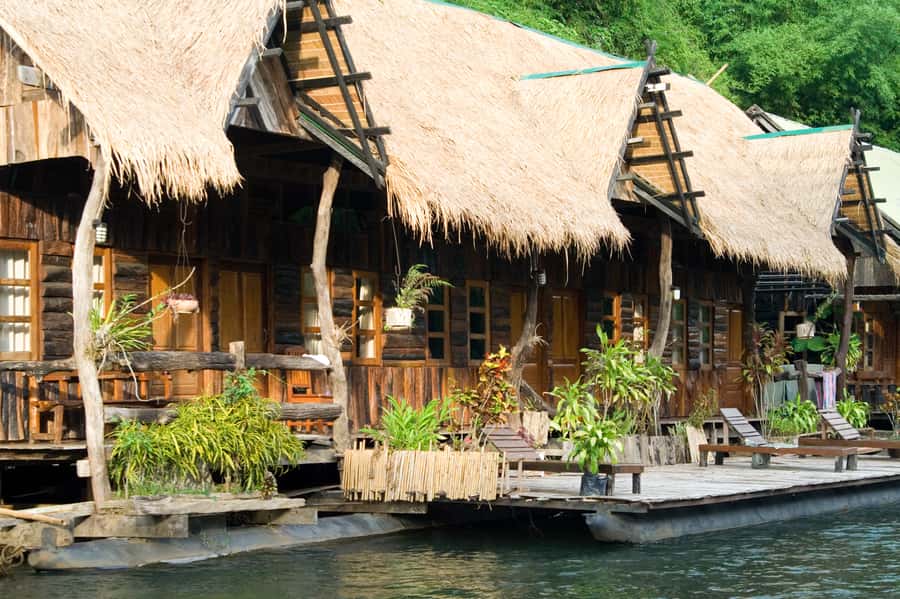 3-Day River Kwai, Floating Market and Erawan Waterfalls - Hiking the seven levels of Erawan Falls