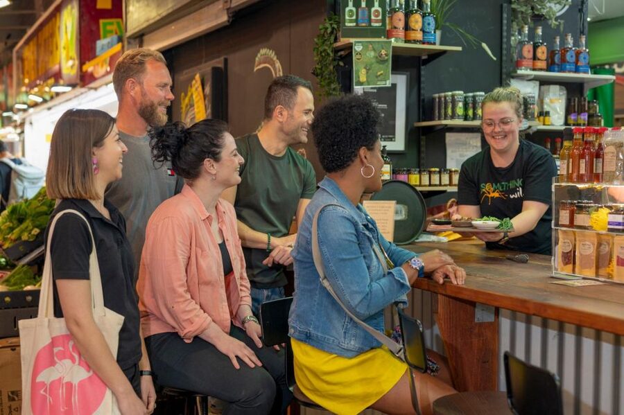 Adelaide Central Markets: Food Walking Tour - Cheese, boiled lolly and South American empanada