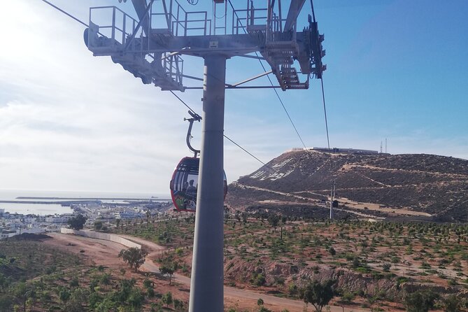 Agadir Cable Car Ride including tickets & Souk El Had Market - Taking in the city from above