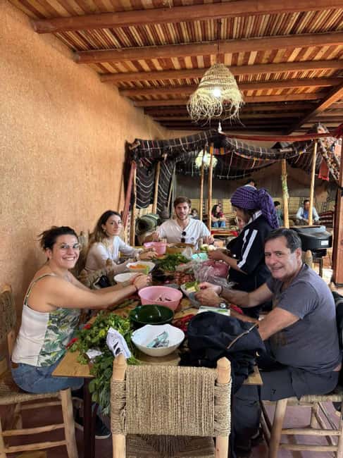 Agadir: Moroccan Cooking Class with Market Visit - From Agadir market stall to Moroccan kitchen