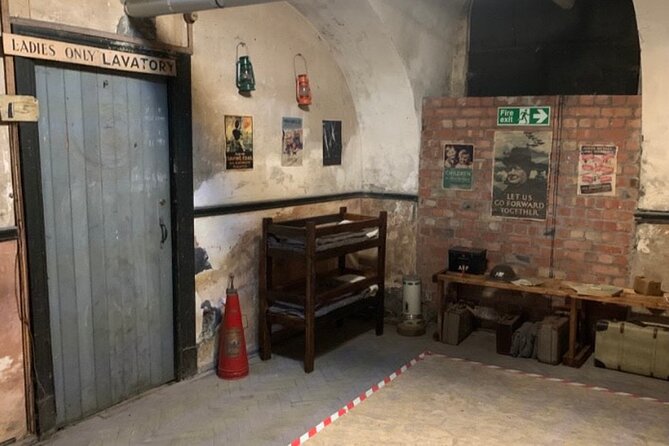 Air Raid Shelter + St. Nicholas Market Walking Tour - The Corn Exchange above ground