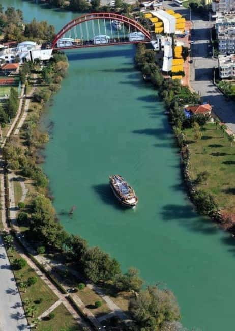 Alanya/Manavgat: Waterfall, Boat Tour With Lunch, Big Bazaar - Lunch beside the river