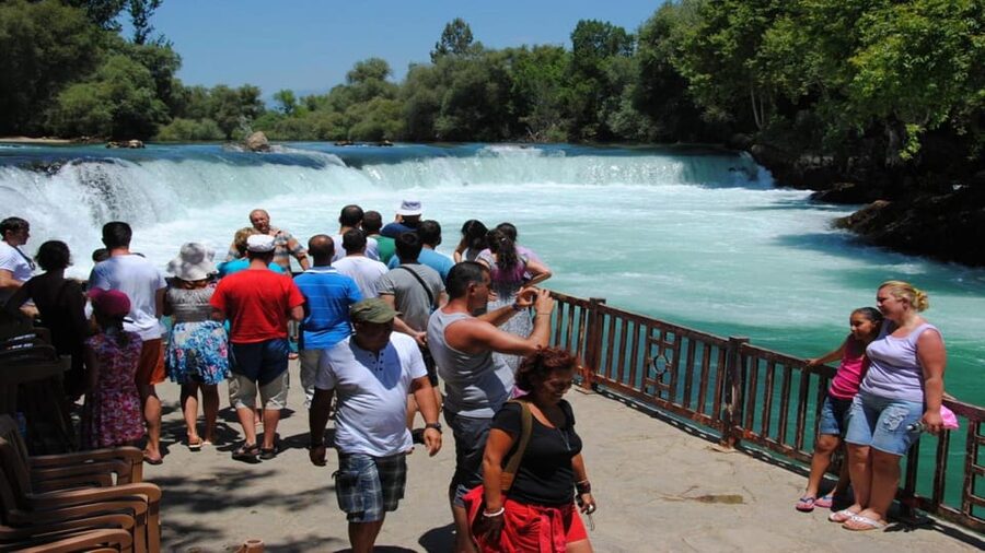 Alanya/Side: Manavgat River & Waterfall, Boat Tour, & Bazaar - Manavgat Waterfall, cool and photogenic