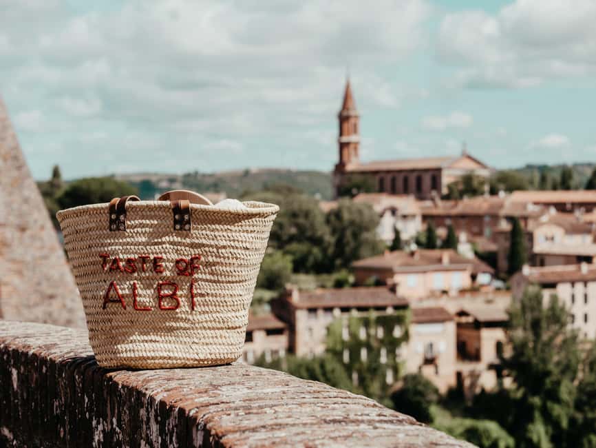 Albi: Food and Market Tour with Tastings and Historic Walk - A covered-market lunch with cheese and charcuterie