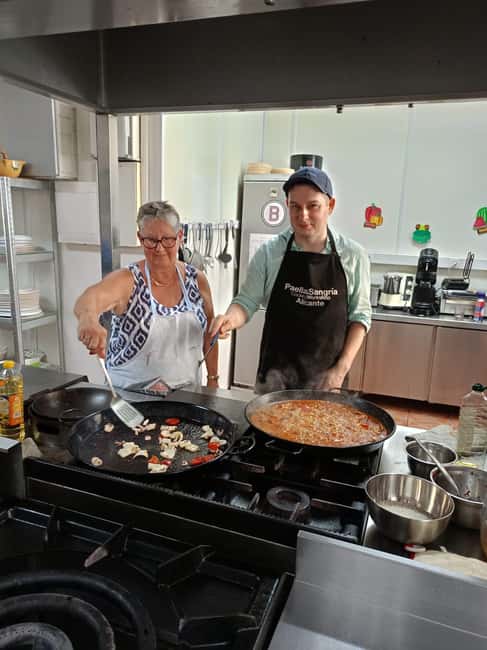 Alicante: Paella & Sangria Class with Tapas and Market Visit - Price, timing, and practical preparation