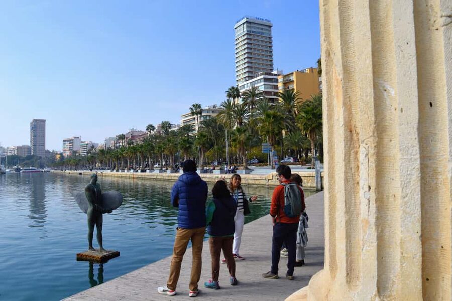 All of Alicante with the Castle, Market, and Tapas. Small group, max 6 people - Explanada de España and Alicante’s grand front door