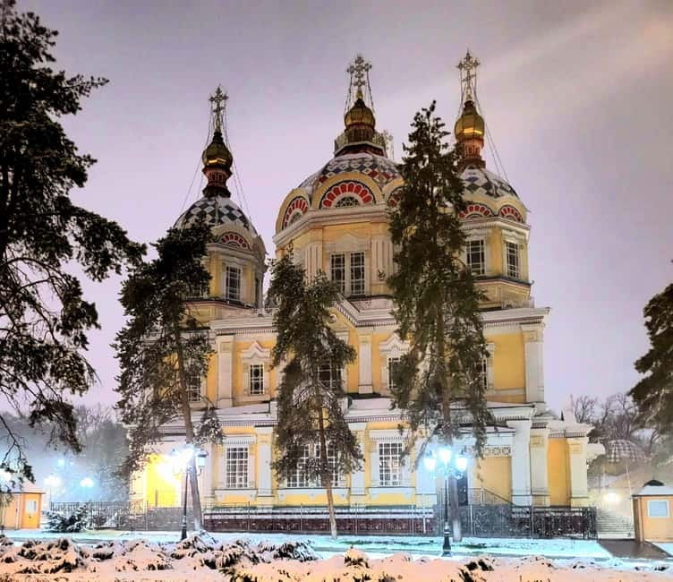 Almaty: City Highlights and Local Market Tour Green Bazaar - Key Points at a Glance
