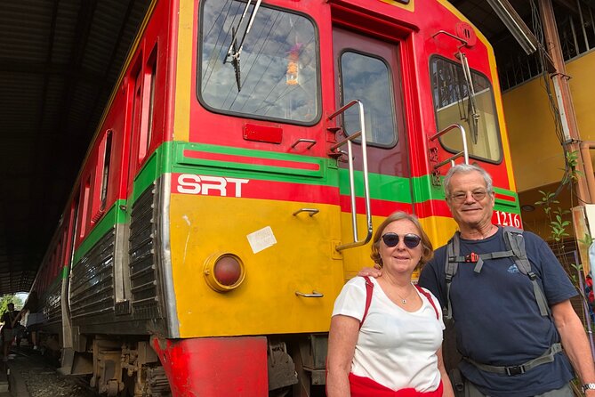 Amphawa and Railway Markets with Boat Ride Group Tour - Ban Ka Long Station and the salt farms