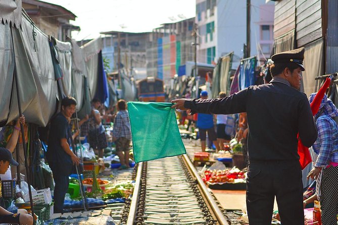 Amphawa Floating Market Tour with Maeklong Railway Market (SHA Plus) - A private ride from Bangkok saves the day
