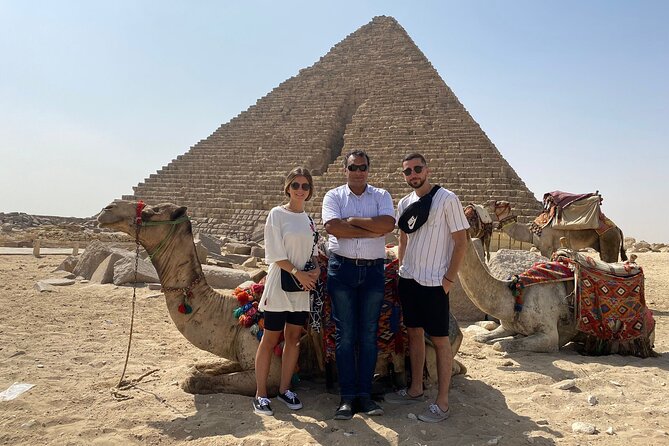 an unmissable day, The Giza Pyramids, the Egyptian Museum and the Souk - The Great Pyramid of Khufu and the Giza plateau