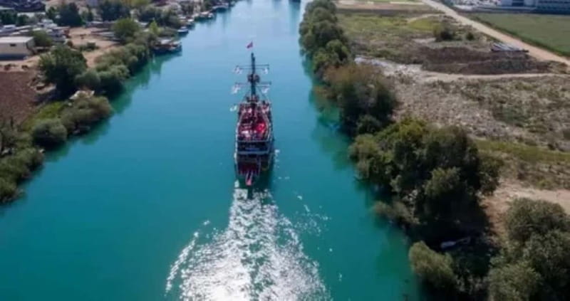 Antalya & Side: Manavgat River Cruise, Waterfall & Bazaar - A river, a waterfall, and a market in six hours