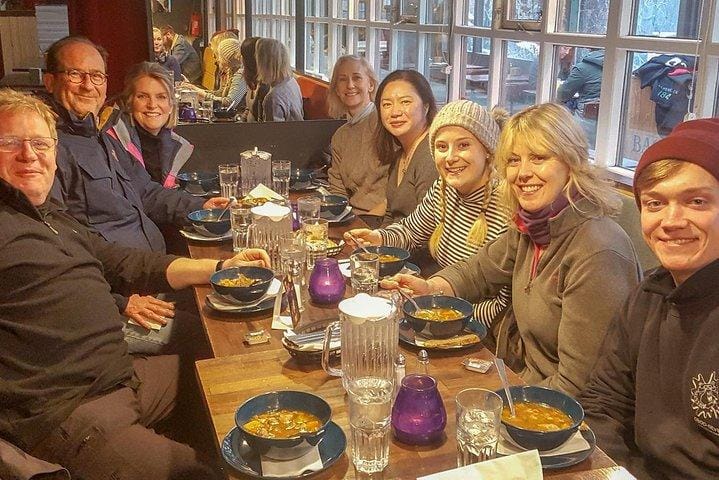 Authentic Reykjavik Food Tour with Flea Market Delights - Second stop and the rhythm of the walking route