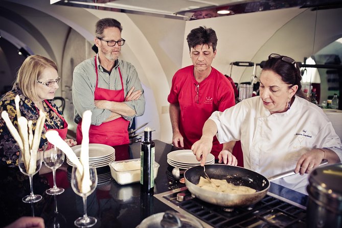 Authentic Roman Cooking Class & Market Experience - Four courses at the table