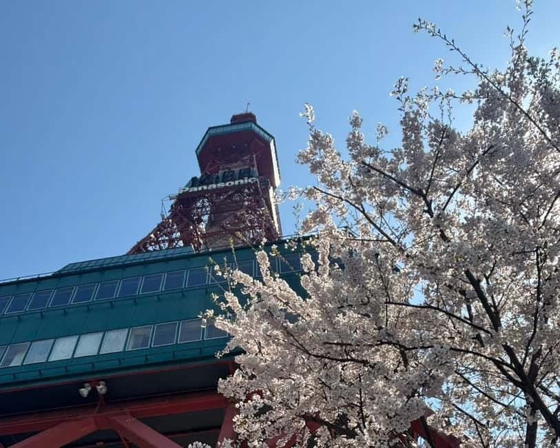 Authentic Sapporo: Nijo Market Seafood Lunch & History Tour - Walking beside the Sosei River