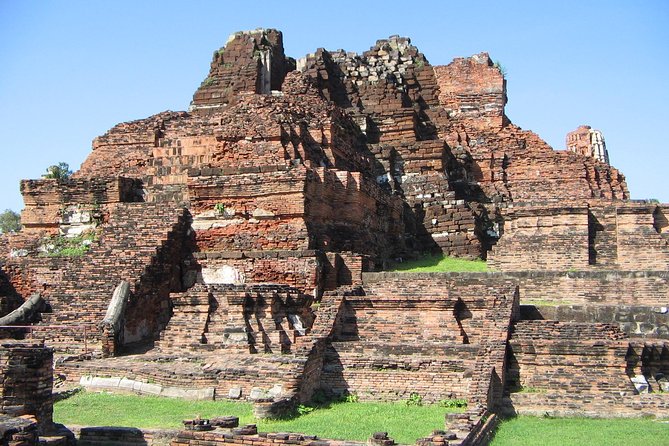 Ayutthaya Bicycle Tour, ATV, Floating Market and Sunset Sail - Cycling from Wat Mahathat to Wat Phra Ram