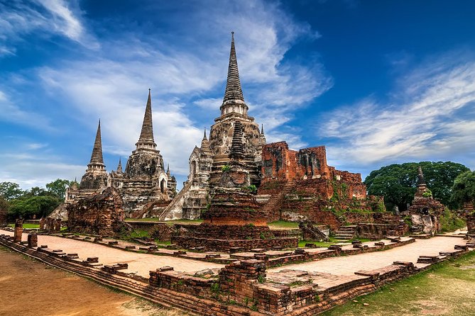 Ayutthaya Bicycle Tour, ATV, Floating Market and Sunset Sail - Wat Chaiwatthanaram and the sunset boat ride