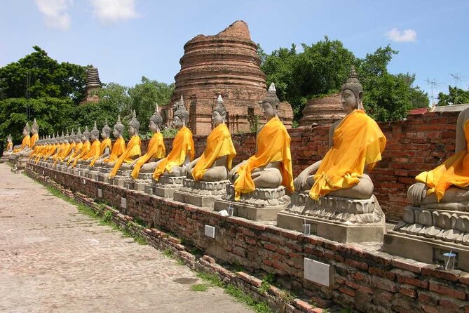 Ayutthaya Glittering Sunset, Boat Ride, Noted Sight, Local Market - Chao Phrom Market for fruit and local flavor
