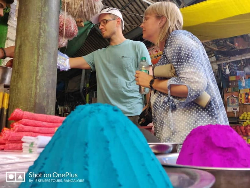 Bangalore: Food Street Walk and a colourful bazaar - Food safety, allergies, and comfort