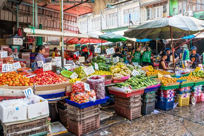 Bangkok Cycling Tour Khlong Toei Market and Bang Krachao Island - Start with Bangkok’s biggest fresh market