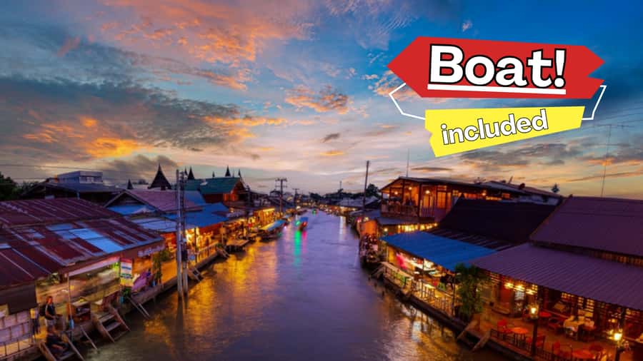 Bangkok: Floating & Maeklong Markets Tour by Private Charter - Maeklong Railway Market, where the train changes the mood