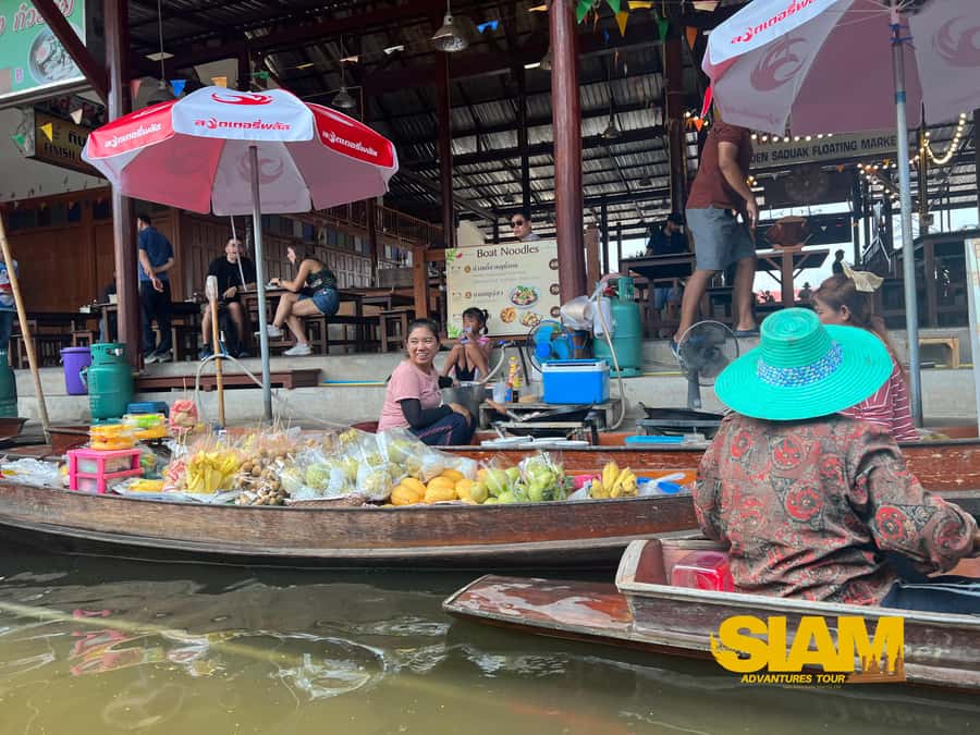 Bangkok: Floating Market, River Kwai, Railway Tour w/ Lunch - Thai lunch and the move to Kanchanaburi
