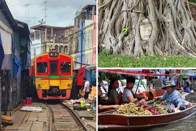 Bangkok: Floating Market & Train Market Discovery - Approaching Damnoen Saduak by long-tail boat