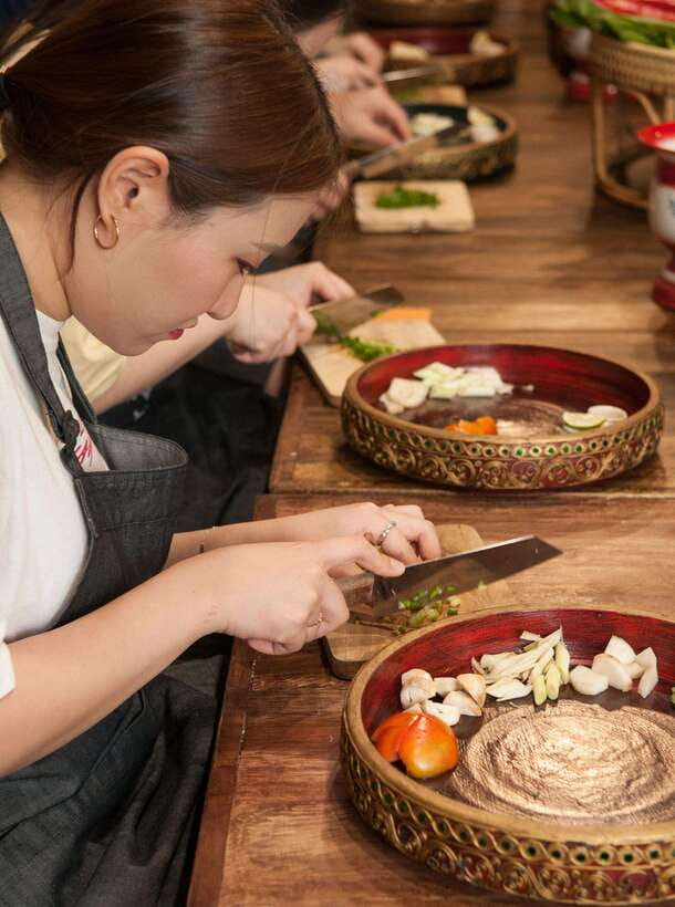 Bangkok: Hands-on Thai Cooking Class and Market Tour - A Thai cooking lesson built around eating your own work