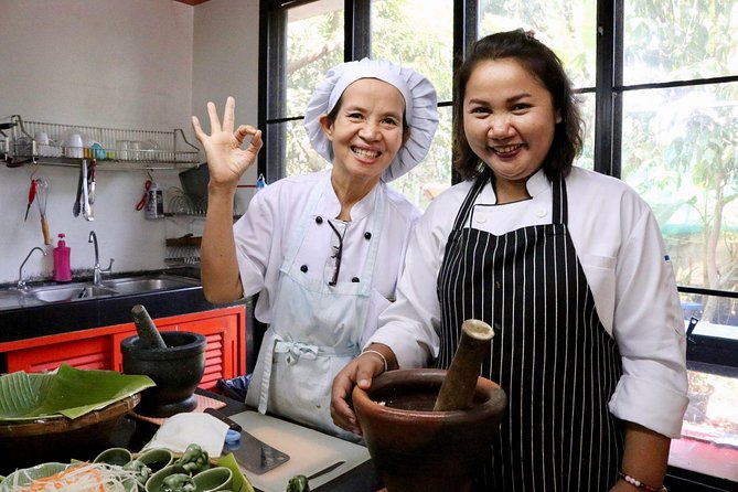 Bangkok Market Tour & Thai Cooking Class with Boat Ride with Aoy - Arriving at Aoy’s riverside kitchen