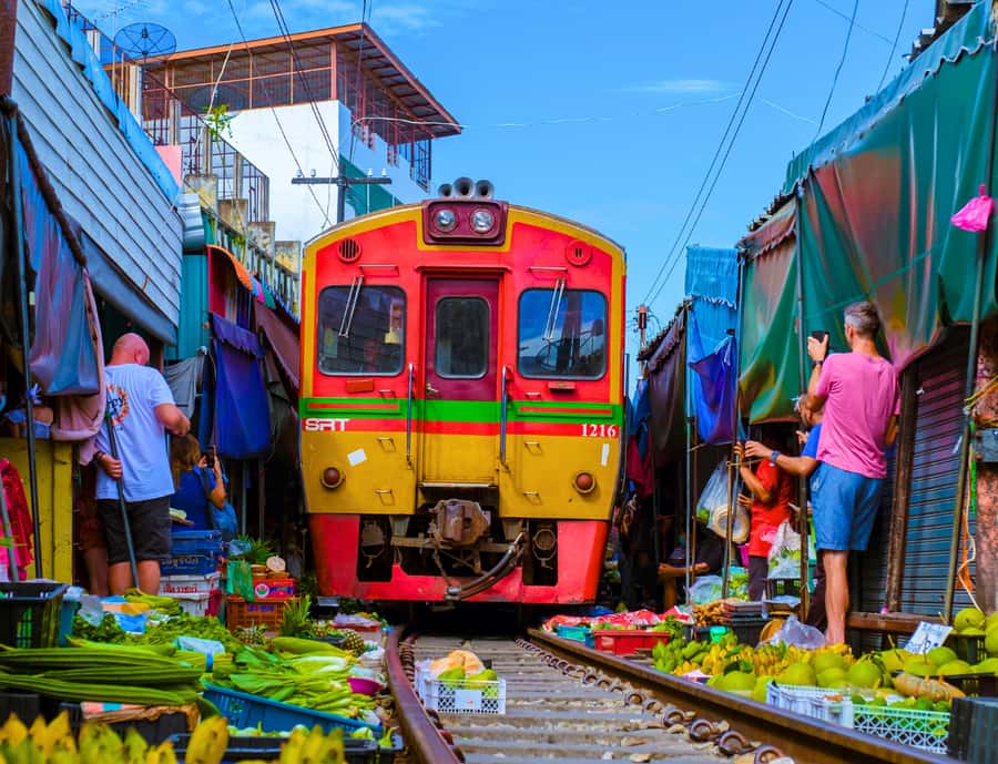 Bangkok: Private Floating & Railway Markets with Farm Visits - A private ride makes the Bangkok to market journey easier