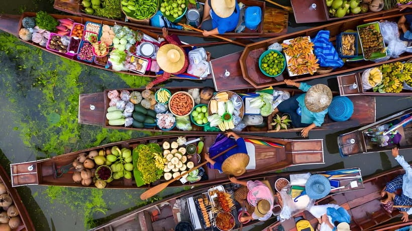 Bangkok: Railway, Floating Market & Chao Phraya Cruise Tour - The Return to Bangkok and a Practical Midday Break