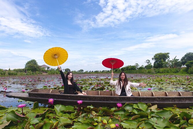 Bangkok: Red Lotus Pond & Thonburi Market - Key points to know before booking