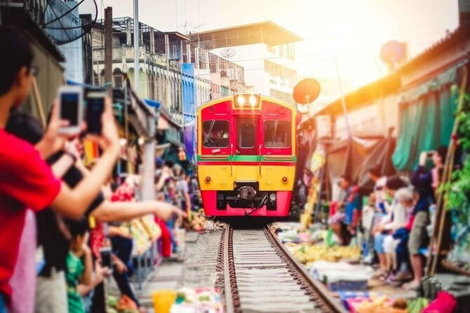 Bangkok's Best: City Highlights & Floating Market Private Tour - Salt fields near Maeklong