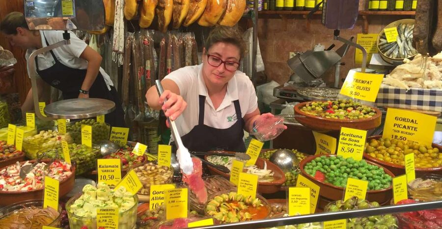 Barcelona Market Food Tour, Local & Artisanal Tastings - Catalan ham at a family-run stall