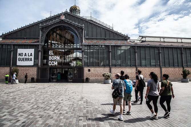 Barcelona Markets Tour - Santa Caterina’s colorful roof and monastery remains
