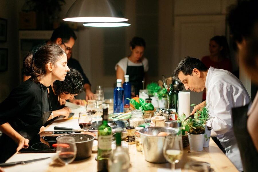 Barcelona: Paella Cooking Workshop and Market Tour - Cooking three Spanish classics from scratch