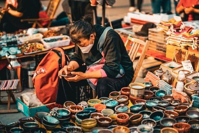 Beijing Culture Tour to Antique Market and Cloisonné Workshop - Learning the cloisonné craft