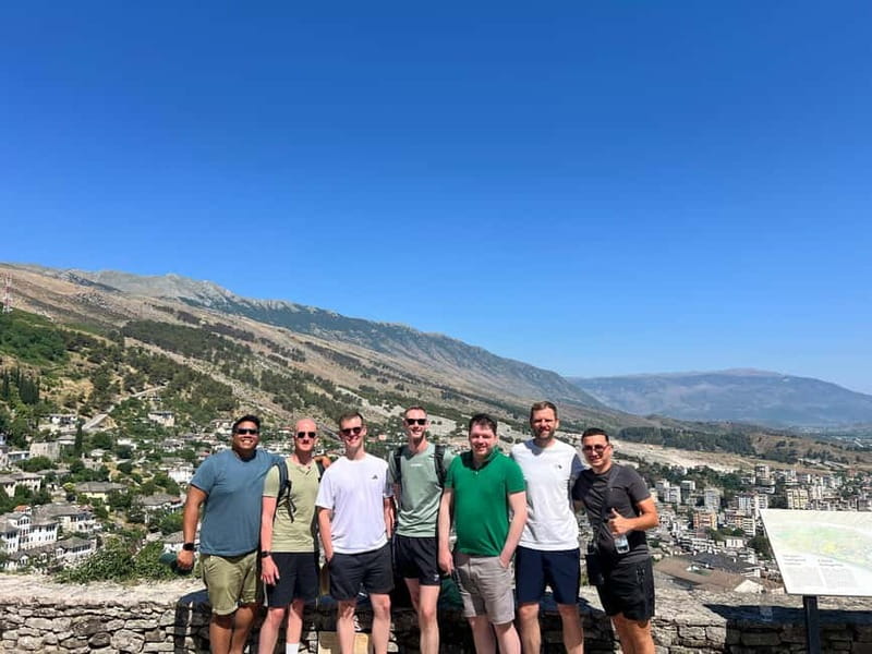 Blue Eye & Gjirokaster: 4x4 Tour and Old Bazaar - From Saranda or Ksamil into the Albanian countryside