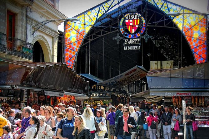 Boqueria and Santa Caterina Markets with Food and Tapas Private Walking Tour - La Boqueria: Barcelona’s famous market in one focused hour