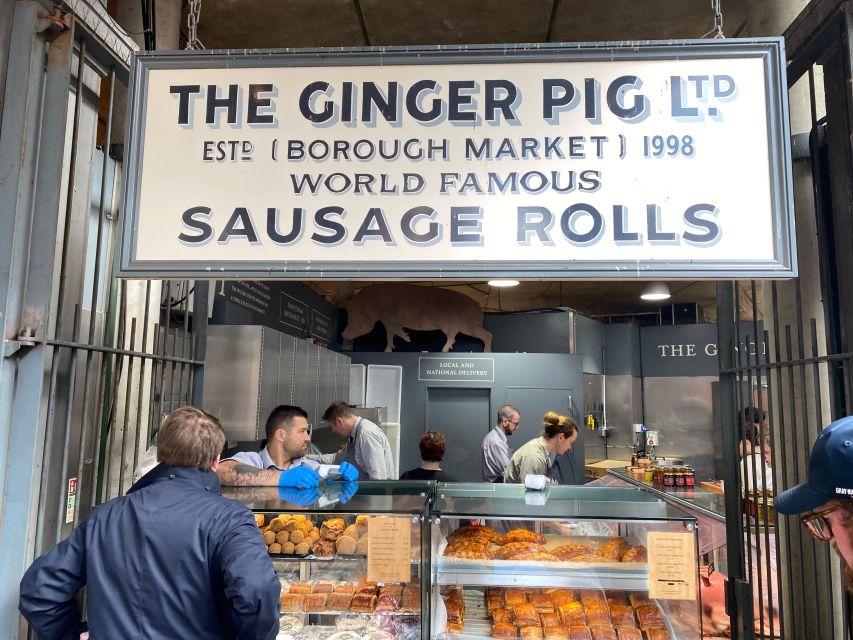 Borough Market Food Tour - From food stalls to the River Thames