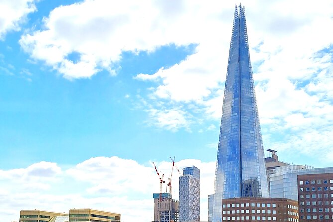 Borough Market London Bridge & Fish & Chips - Crossing London Bridge with river views