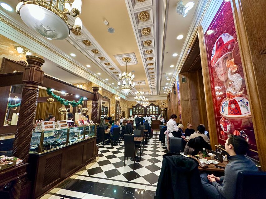 Budapest: Christmas Market Guided Walking Tour with Tastings - A historical coffee house gives the tour a slower finish