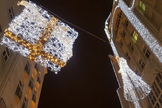 Budapest Christmas Market Tour with Basilica visit & Chimney cake - Walking beside the Danube after dark