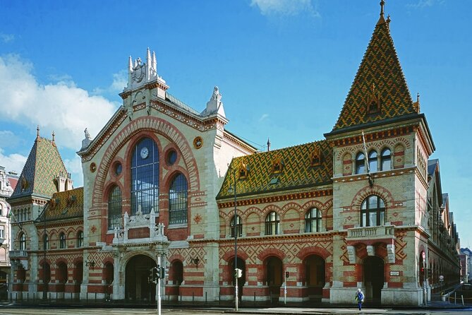 Budapest Great Market Hall Chef‑Led Private Tasting Tour - The savory tasting: langos, sausages, and pogacsa