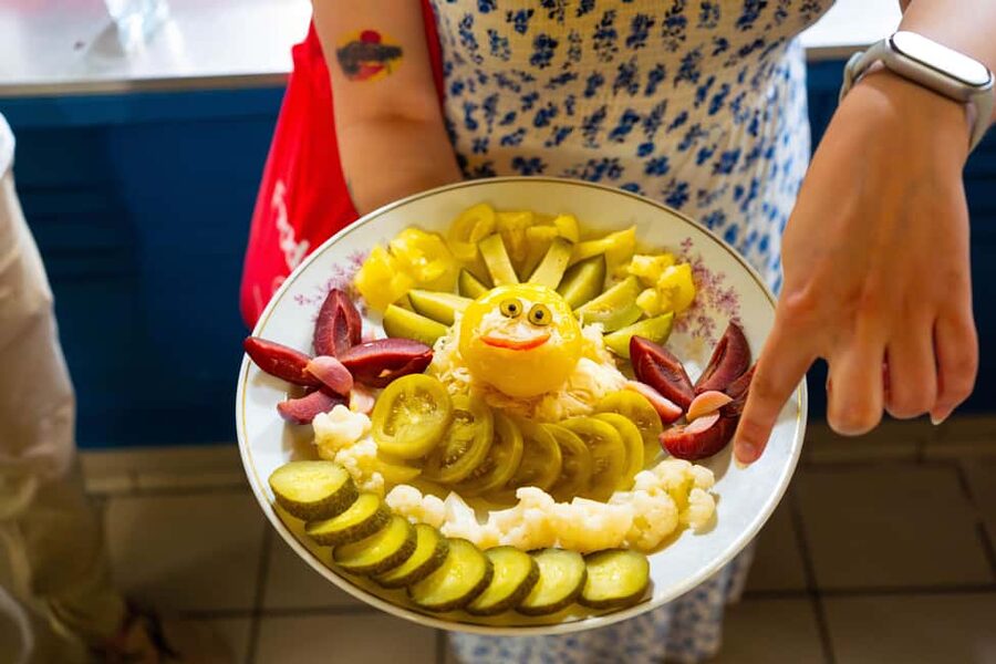 Budapest: Kickstart the City - Local Market Tasting Tour - Pickles and Regional Cheeses Break Up the Meat