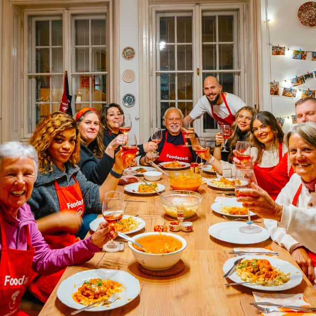 Budapest: Small-Group Cooking Class & Market Tour with Local - Choosing between paprikash, goulash, and stuffed cabbage rolls