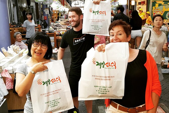 Busan history and market food tour with local chef - Starting at Jagalchi, Busan’s seafood center