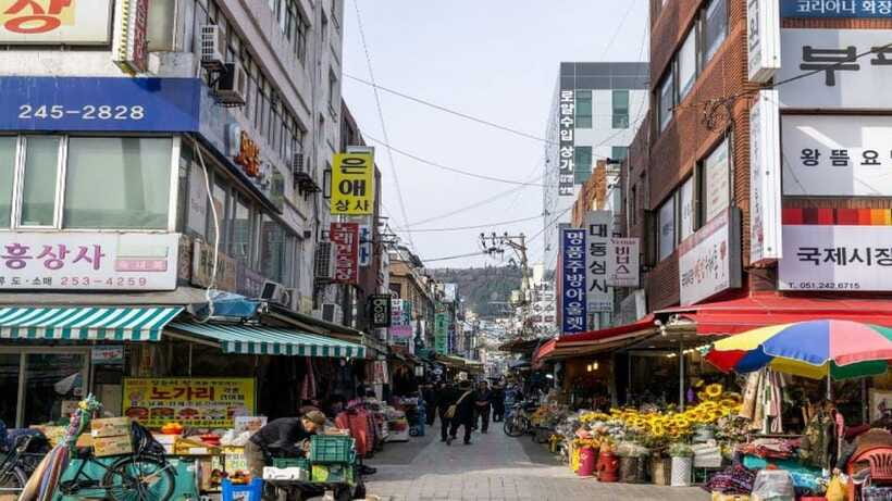 Busan: Jagalchi Market & Gamcheon village Walking Tour - Gamcheon Culture Village and the colorful hillside lanes