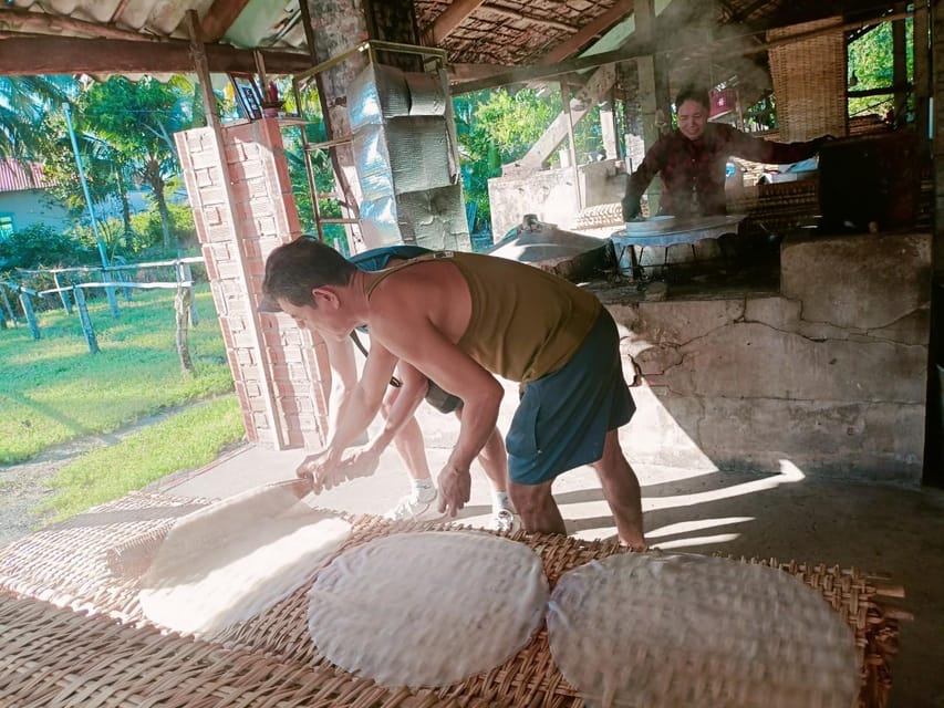 Cai Rang and Phong Dien Floating Market Explore Mekong Delta - The rice noodle and pho workshop