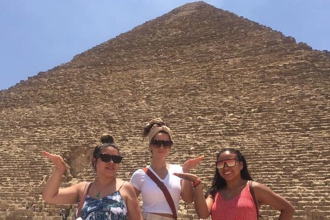 Cairo 8 Hour Private Tour Giza Pyramids, Egyptian Museum & Bazaar - Khan el Khalili, souvenirs, and the missing detail