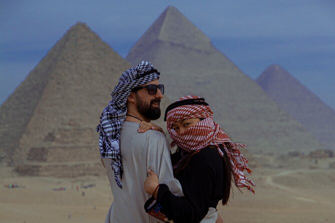 Cairo Airport Transit Tours Visit Giza Pyramids Egyptian Museum Bazaar & Nile Dinner Cruise - A private way to use a long Cairo layover